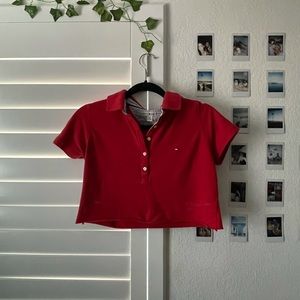 Tommy Hilfiger cropped shirt